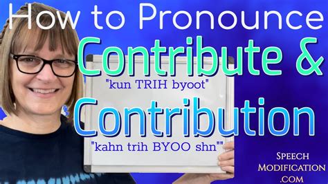 how to pronounce contribute|contributes to do or doing.